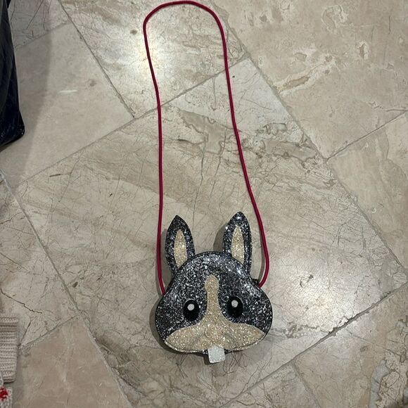 Crewcuts Other - J.crew crewcuts sequin Easter bunny shaped purse New without tag